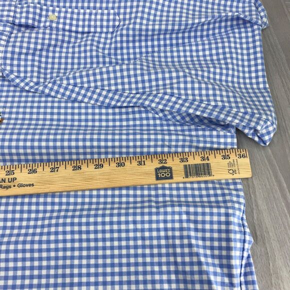 Polo Ralph Lauren‎ Shirt Blue White Gingham Check Oxford Button Down 5XB NWT - Picture 10 of 12